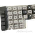 Silicone personalizado do teclado do teclado da impressão da cor da pílula